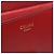Céline Borsa a tracolla CELINE Classic Teen Box in pelle Rosso - vista 4