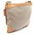 Borsa a tracolla in tela jacquard LOGO Prada e pelle Marrone Beige - vista 2