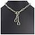 Collana Gucci Horsebit in argento Metallico - vista 2