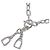 Collana Gucci Horsebit in argento Metallico - vista 3