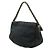 Bolsa de ombro em canvas Fendi Preto - vista 2