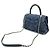 Borsa Chanel Denim Wild Stitch Flap XS Blu - vista 2