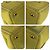 Prada Canapa Canvas 2way Tote Bag Gelb - Ansicht 3
