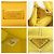 Prada Canapa Canvas 2way Tote Bag Gelb - Ansicht 4