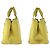 Prada Canapa Canvas 2way Tote Bag Gelb - Ansicht 8