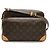 Bolso de hombro Louis Vuitton Monogram Nile Castaño