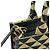Piccola borsa tote Prada con ricamo jacquard Nero - vista 4