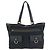 Sac cabas Gucci Abby GG Canvas Leather Noir