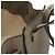 Mini borsa Hammock in pelle Loewe Grigio - vista 4