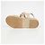 Chanel Velcro-Kordelsandalen Größe Braun - Ansicht 10