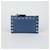 Valentino Garavani Portacarte Rockstud Blu  - vista 2