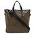 Borsa Tote Louis Vuitton Monogram Macassar Marrone