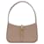 Yves Saint Laurent Saint Laurent LE 5 A 7 MINI Sac à l'épaule en cuir de veau Marron Beige  - vue 1