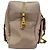 Borsa a tracolla con catena Love Moschino in cotone rosa - vista 2