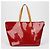 Louis Vuitton Borsa Tote Bellevue Gm Size Rosso - vista 5