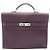 Hermès Valigetta Hermes Leather Kelly Depeche 34 Porpora