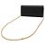 Fendi Leder FF Diamond Chain Wallet Clutch Schwarz - Ansicht 2