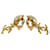 Orecchini a clip Chanel Coco Mark D'oro Metallico - vista 3
