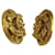Orecchini a clip Chanel Coco Mark D'oro Metallico  - vista 5