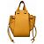 Borsa Hammock in pelle di vitello Loewe Arancione - vista 2