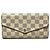 Cartera Sarah Damier Azur Louis Vuitton Blanco