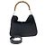 Gucci Bamboo Nylon Handtasche 2way Schwarz