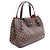 Borsa Louis Vuitton Griet Damier Marrone - vista 2