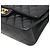 Borsa a tracolla Chanel Matelasse 25 in agnello Nero - vista 3