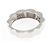 Chanel Profil De Camelia Small Ring aus 18K Weißgold Silber Metallisch - Ansicht 3
