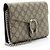 Portafoglio con catena Gucci GG Supreme Dionysus - SALDI FINALI Marrone Beige - vista 2