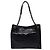Niki Borsa Tote Saint Laurent Crinkled Matelasse Medium Monogram Nikki in pelle nera Nero - vista 4
