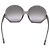 Gafas de sol redondas Chloé Vera Seashell en acetato gris - vista 3