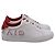 Sneakers Givenchy Reverse Urban Knots in pelle bianca Bianco Crudo