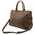 Borsa 2way Louis Vuitton Damier Greenwich Marrone - vista 2