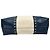 Bolsa Tote Brogue Tory Burch em couro multicolorido Multicor - vista 3