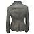 Burberry Brit Chedleigh Double-Breasted Shearling Jacket in Black Leather - view 3