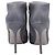 Sergio Rossi Stiefeletten aus grauem Leder - Ansicht 4
