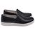Sneakers slip-on Prada Sport in pelle nera Nero