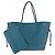 Borsa Tote Louis Vuitton Neverfull Epi Blu