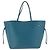 Borsa Tote Louis Vuitton Neverfull Epi Blu - vista 2