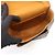 Triomphe Céline CELINE Folco Medium PVC Coated Canvas Leather Shoulder Bag Black - view 3