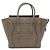 Céline Borsa Tote Celine Luggage Micro Shopper in pelle Grigio