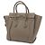 Céline Borsa Tote Celine Luggage Micro Shopper in pelle Grigio - vista 2