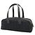 Mini borsa Boston in jacquard di nylon e pelle Chanel Nero - vista 2