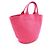 Borsa Tote 2way in tela CANAPA Prada Rosa - vista 2