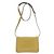Borsa in pelle di vitello Marni Marni Mending Logo Giallo - vista 3