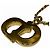 Collana Christian Dior D'oro Metallico - vista 6