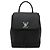Zaino Louis Vuitton Lockme in pelle nera Nero