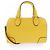 Borsa a tracolla Valextra Babila in pelle di vitello morbida Giallo - vista 3