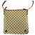 Borsa a Spalla Gucci Abbey GG Canvas Marrone - vista 2